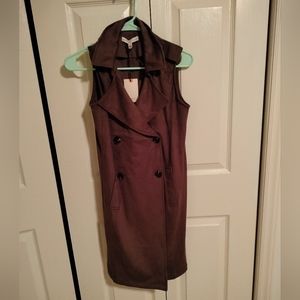 Sincerely Jules Brown Blazer Style Dress - Small, NWT